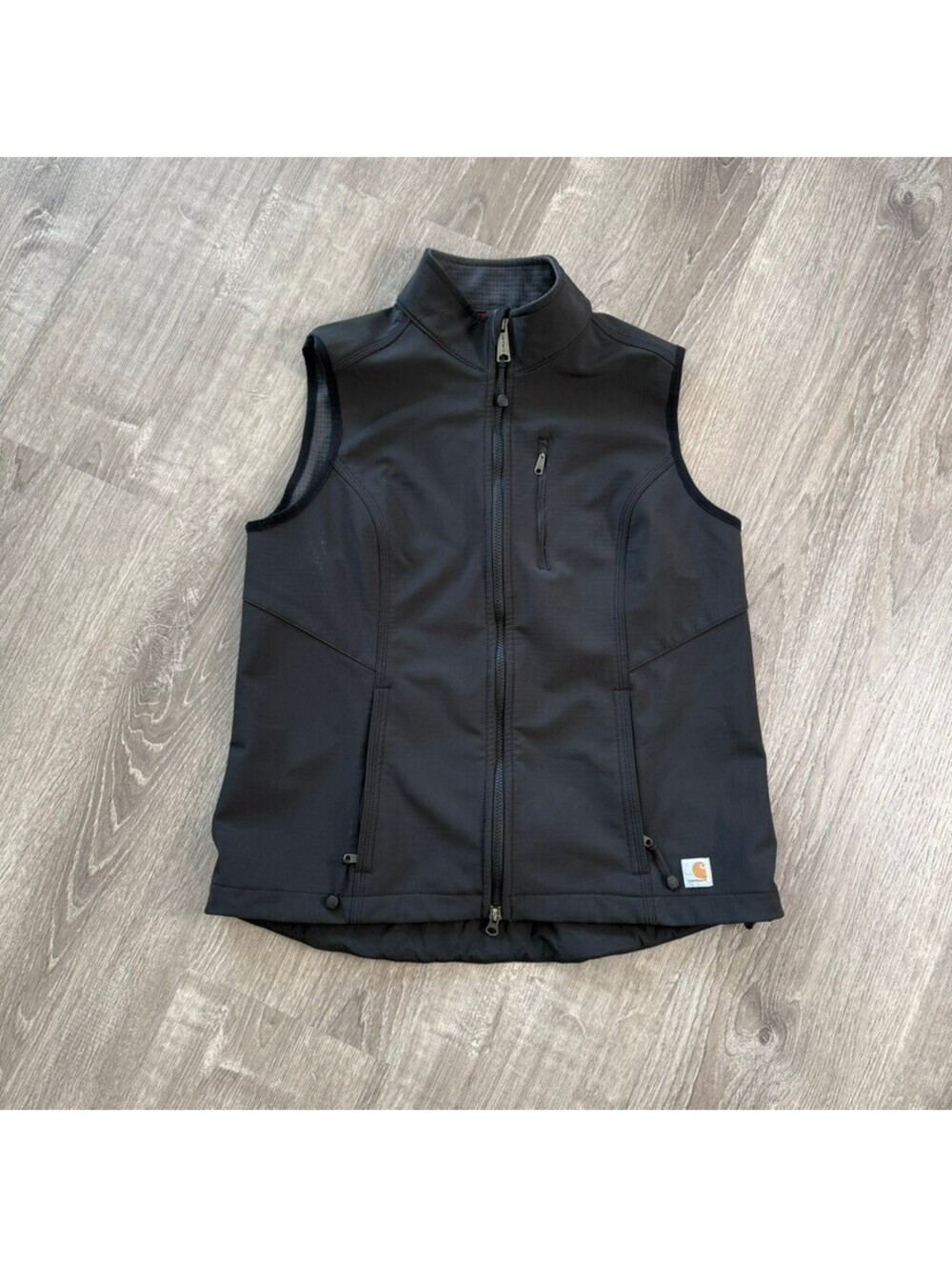 Carhartt Women's Black Softshell Vest Size Large 12/14